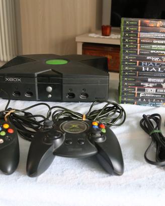 CONSOLE X-BOX CON 17 GIOCHI