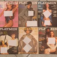 6 riviste PLAYMEN anni 70
