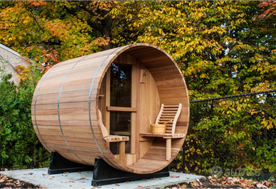 Vetrocamera e serramenti per realizzazione sauna