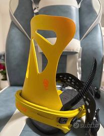 Attacchi snowboard Flux Praticamente nuovo