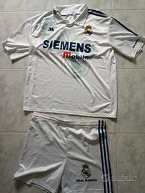 Completo calcio Real Madrid Roberto Carlos tg XL n