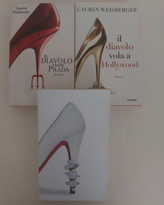 3 libri Lauren Weisberger Il diavolo veste Prada