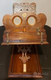 Antico Grafoscopio Stereoscopio "Rowsell's Patent"