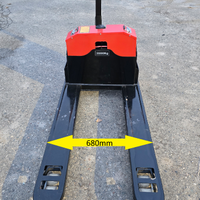 Transpallet Elettrico passo largo 680mm