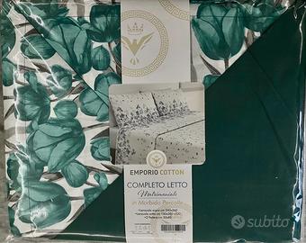 Completo lenzuola matrimoniali Emporio Cotton
