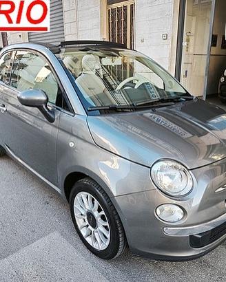 FIAT 500 Cabrio 1.2 Benzina *PELLE* - 2013