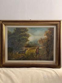 Dipinto Roy - Scena di Caccia