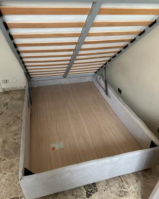 Letto contenitore una piazza e mezza
