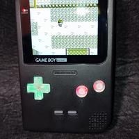 Nintendo Game Boy pocket gb ips 2.8" led kit nero 