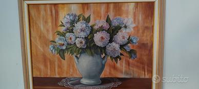 MUSEALE Quadro Olio s/Tela impress.franc.cm.86x68