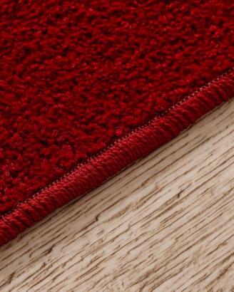 Tappeto rosso 200x350 cm – Polipropilene antimacch