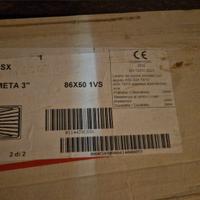 NUOVO Lavandino COMETA INOX da incasso 