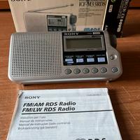 Radio portatile Sony con Rds funzionante vintage