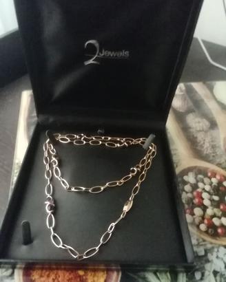 Collana color oro rosa