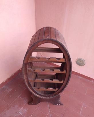 Cantinetta portabottiglie vino in legno