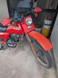 Honda XL 125 S 1984 iscritta FMI targa oro