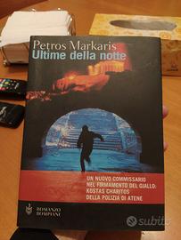 Ultime della notte libro di Petros Markaris 1^ ed.