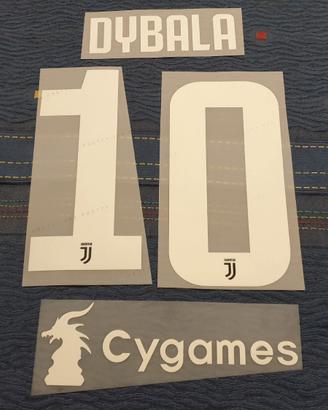 Nameset #10 DYBALA Juventus Home 2019/2020