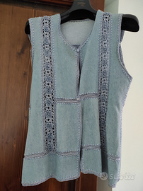 Gilet di jeans