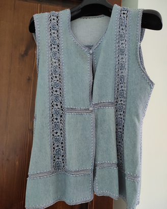 Gilet di jeans