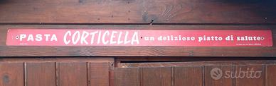 Insegna Vintage PASTA CORTICELLA Sergen Brescia