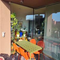 Tavolo da esterno Hiro Design acciaio verde – come