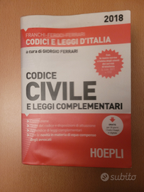 Codice Civile e leggi complementari 2018