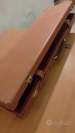 valigia in pelle anni 60