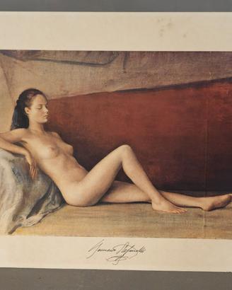 Romano Stefanelli – Modella dormiente – Stampa