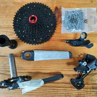 Gruppo completo Shimano Deore M6100 12V Nuovo