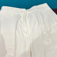 Pantaloni classici bianchi