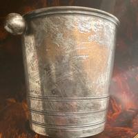 Secchiello in patina Libor Plated