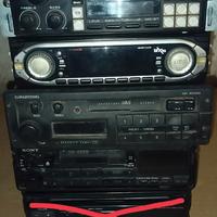 Lotto autoradio amplificatori