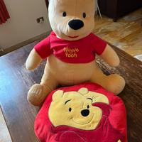 Peluche Winnie The pooh +cuscino