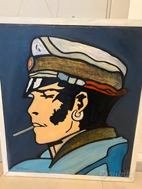 Corto Maltese tela ad olio