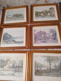 Quadretti decorativi stampe Roma e Venezia