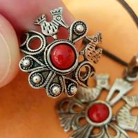 Puzones Sarda Flore Sardigna anello ciondolo