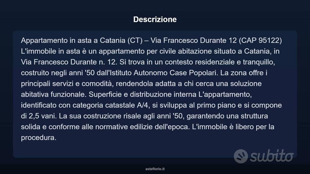 Appartamento – Catania, Nesima Superiore, Monte Po-Nesima-San Leone-Rapisardi - Altro