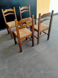 Sedie per ambienti rustici 