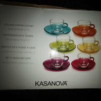 kasanova. set caffè 6pz
