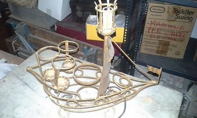 Lampada bar portabicchieri