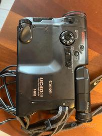 Canon UC40Hi Hi8 Videocamera Vintage + Accessori