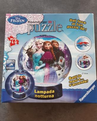 Puzzle Lampada Notturna Frozen
