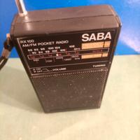 RADIO PORTATILE AM/FM SABA 