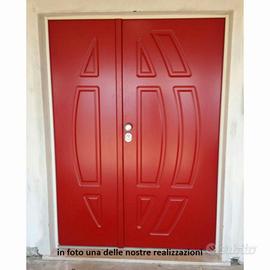 porta blindata 2 ante classe 4 pantografata