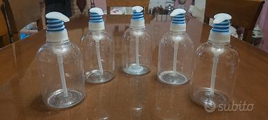 Set 5 Dosatori Dispenser Vuoti