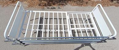 Letto disabili sanitario ortopedico con sponda