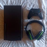 Xbox Series X 1tb + cuffie Turtle Beach 