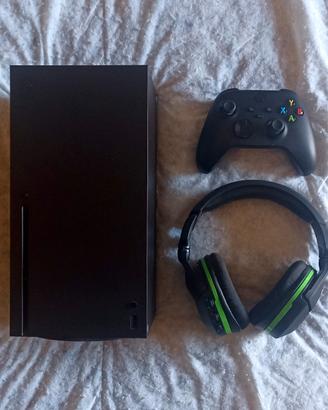 Xbox Series X 1tb + cuffie Turtle Beach 