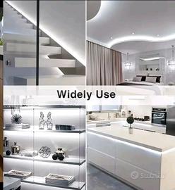 striscia led 5 metri bianco freddo e bianco caldo 